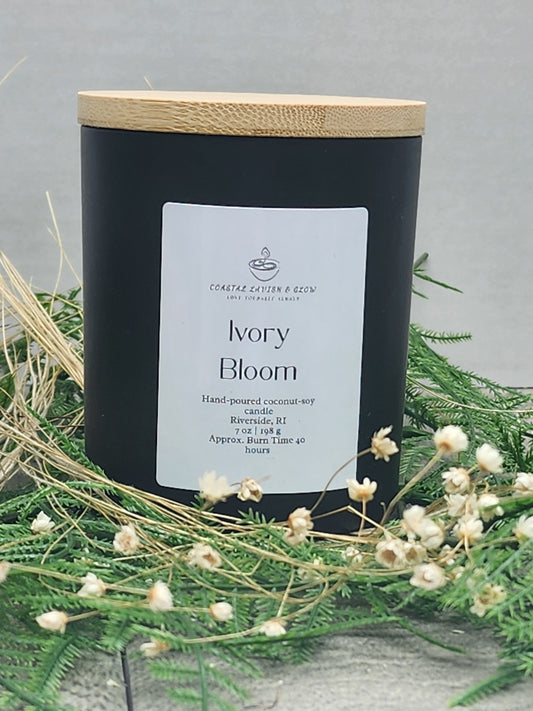 Ivory Bloom - 7 oz Candle