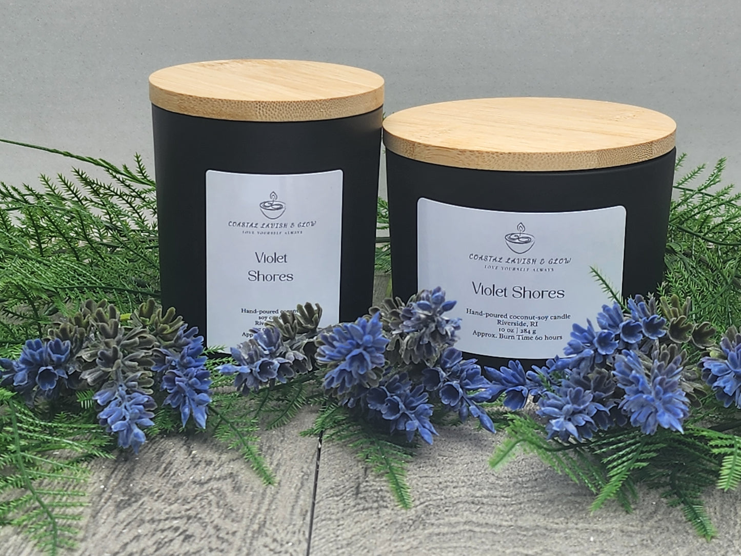 Violet Shores - 10 oz Candle