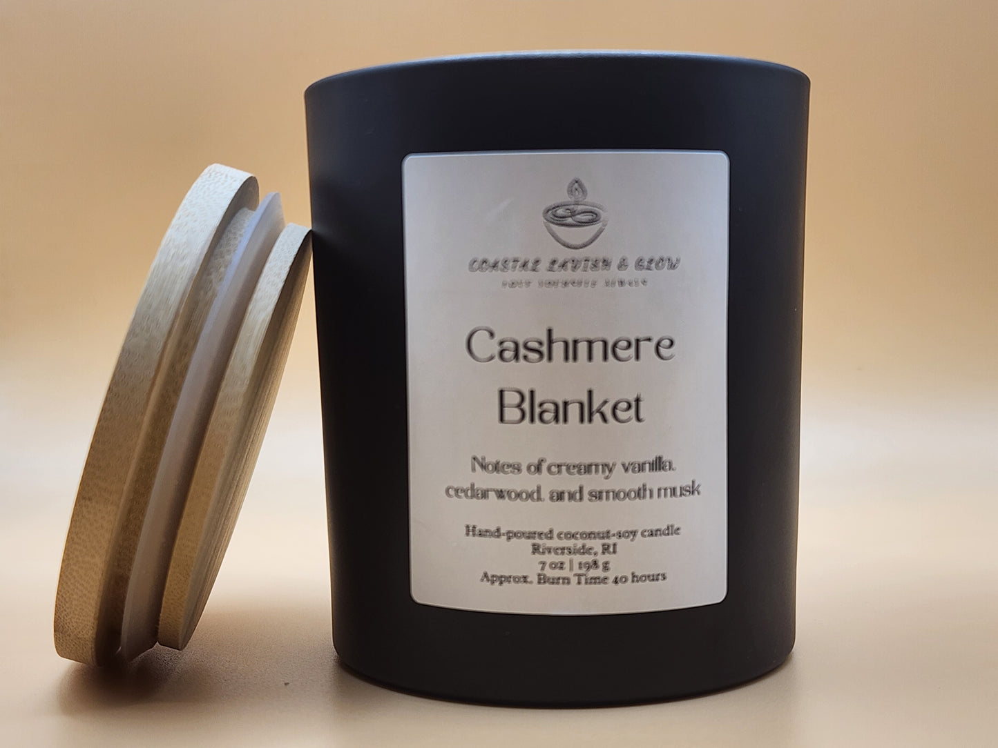 Cashmere Blanket - Creamy Vanilla, Smooth Musk, Cedarwood Scent