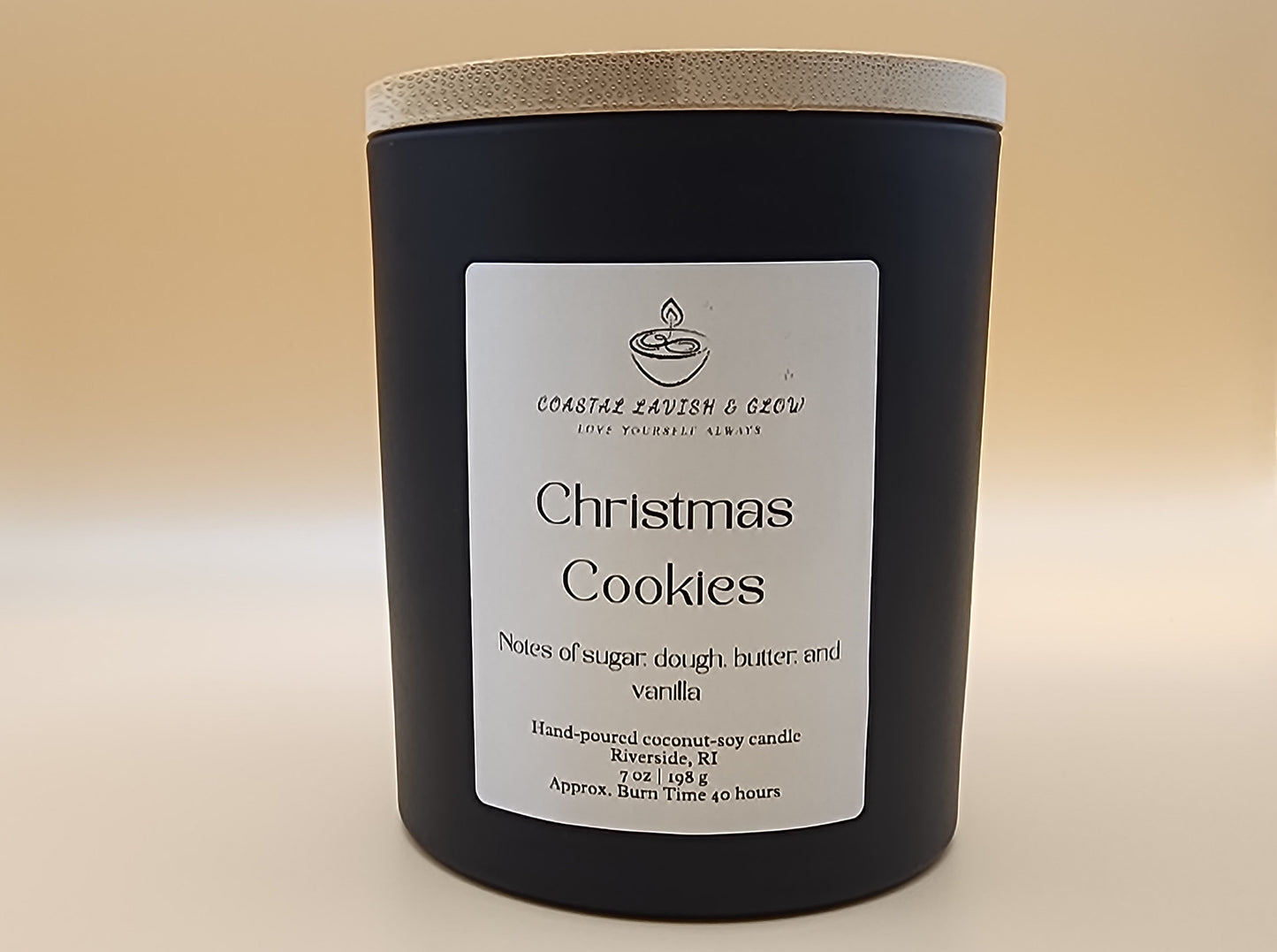 Christmas Cookies Candle - sugar, bakery, dough, butter, vanilla scent