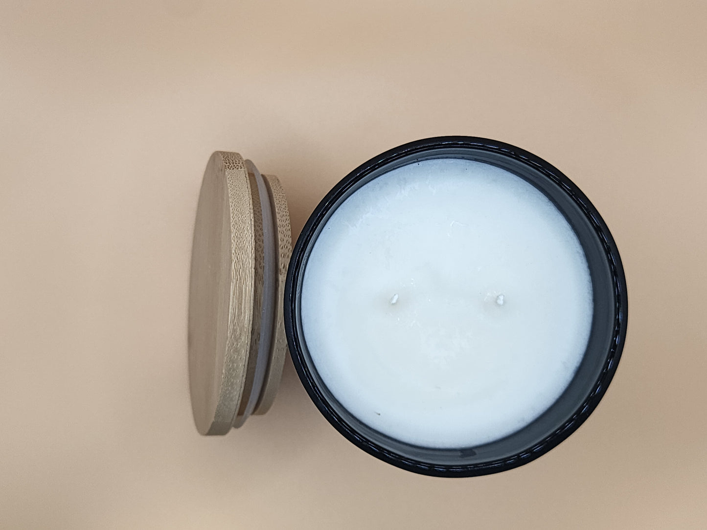 Fireside Suede Candle - jasmine, dark chocolate, suede, cedarwood scent