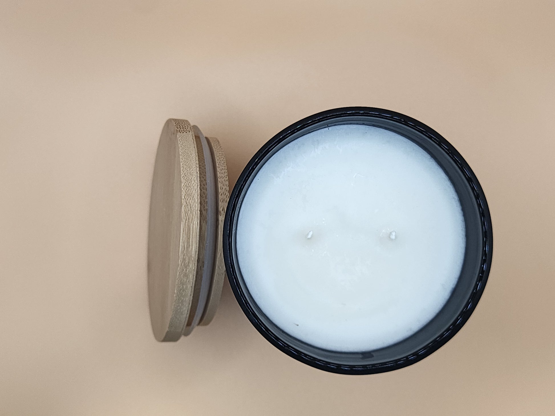 Fireside Suede Candle - jasmine, dark chocolate, suede, cedarwood scent