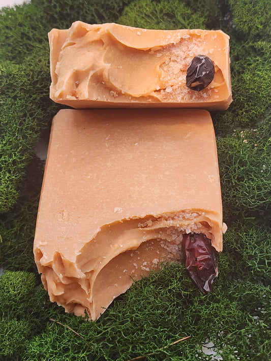 Rose Radiance Handcrafted Soap - lavender essential oil, geranium essential oil, and clary sage essential oil scent